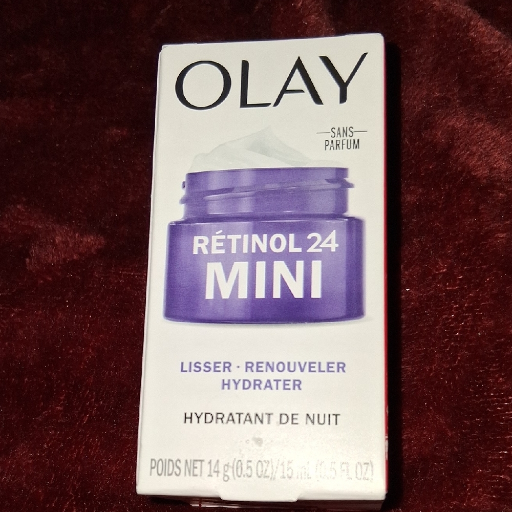 OLAY Retinol 24 Mini Night Hydrater in Purple